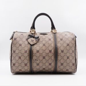 CE50 💟 GUCCI GG Plus Monogram Heart Joy Boston